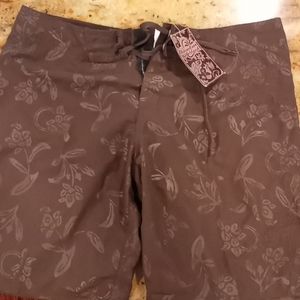 Adventure Island Beach Swim Shorts NWT